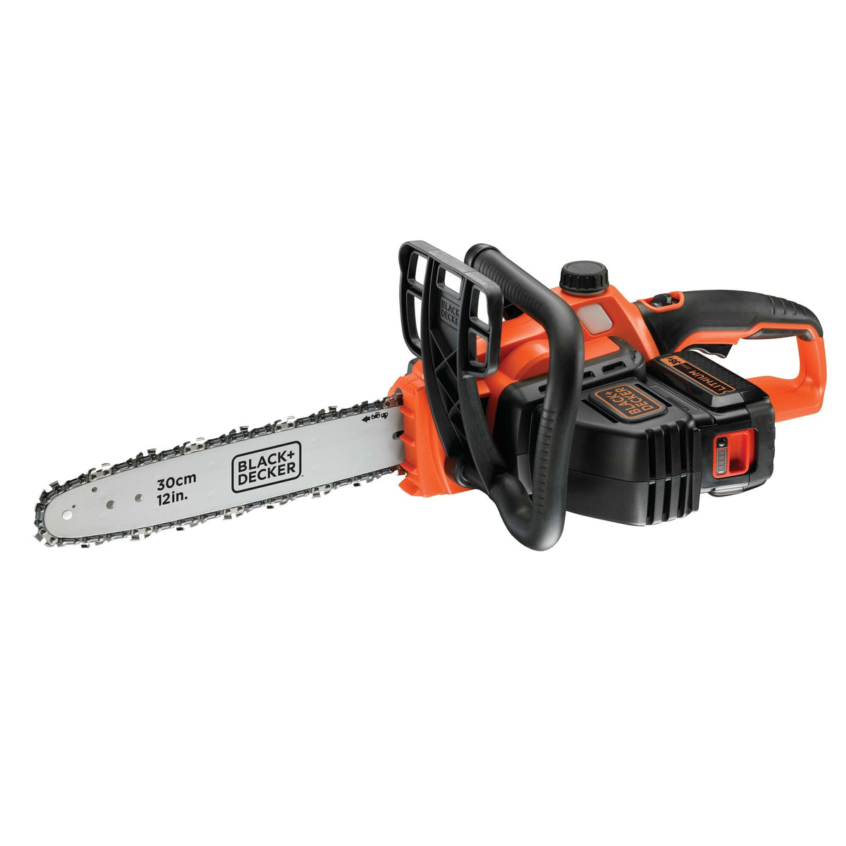 BLACK+DECKER GKC3630L20 Motosierra a batería 36V 2.0Ah Litio longitud de espada de 30 cm