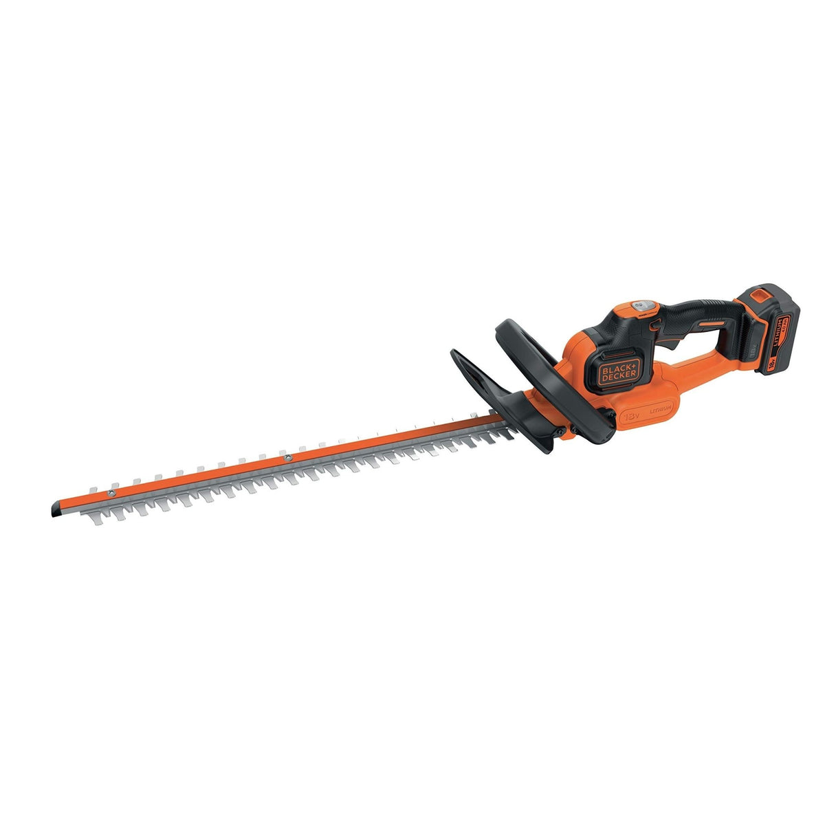 BLACK+DECKER GTC18504PC - Cortasetos a batería 18V Power Command 50 cm, batería 4,0Ah - Ferrotecnia