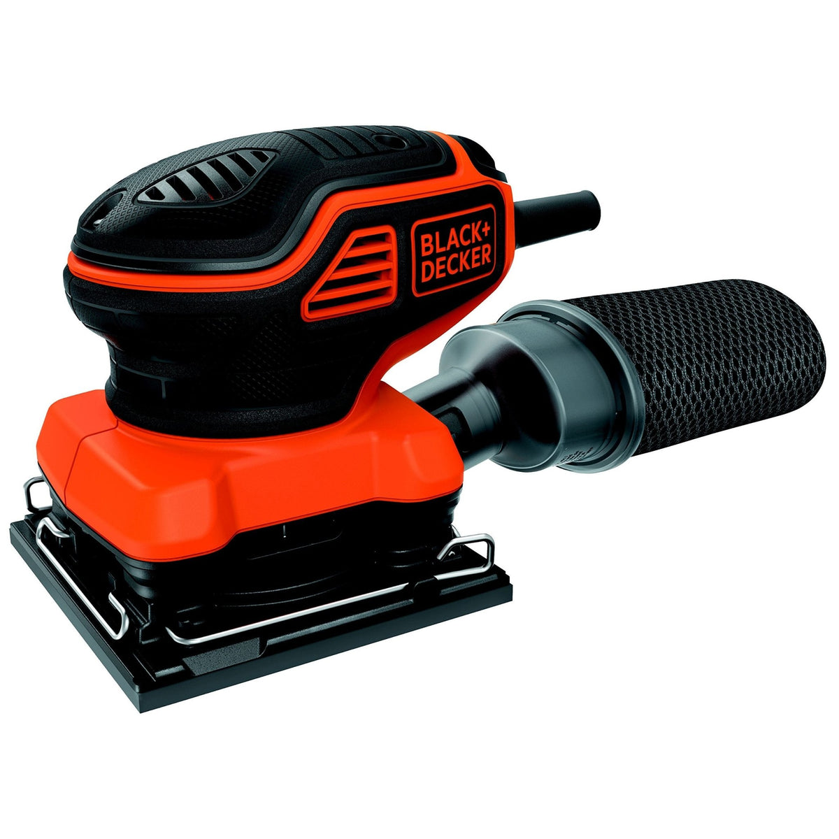 BLACK+DECKER KA450 KA450 Lijadora Orbital 220W 1 4 Hoja con accionador a presión 220W Naranja