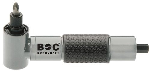 Bohrcraft 63501600001 - Bohrcraft Porta puntas angular 1/4" PRO - 90 en blister - Ferrotecnia