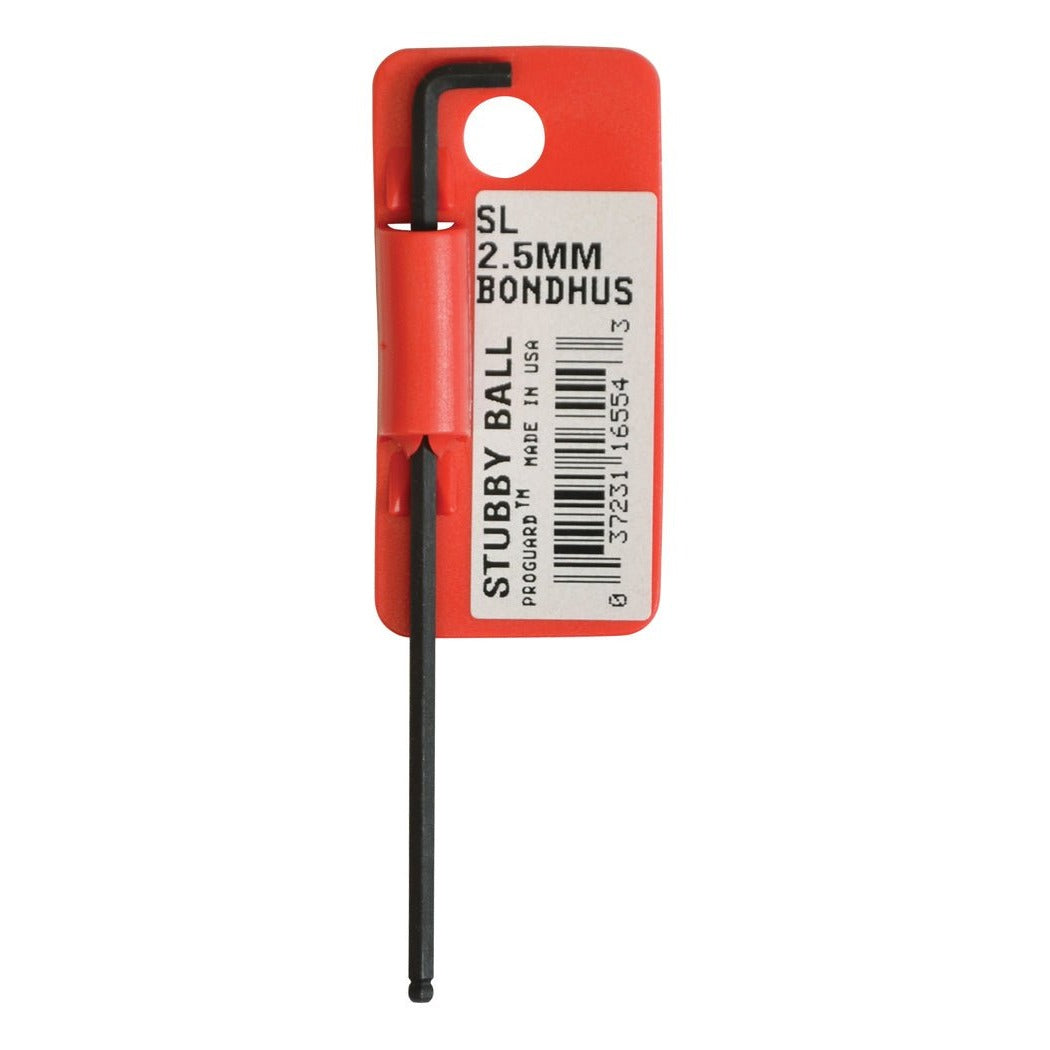Bondhus 16549 - Bondhus ProGuard Stubby Ball Point L-Wrench 1.27 mm. (lot of 5 units)