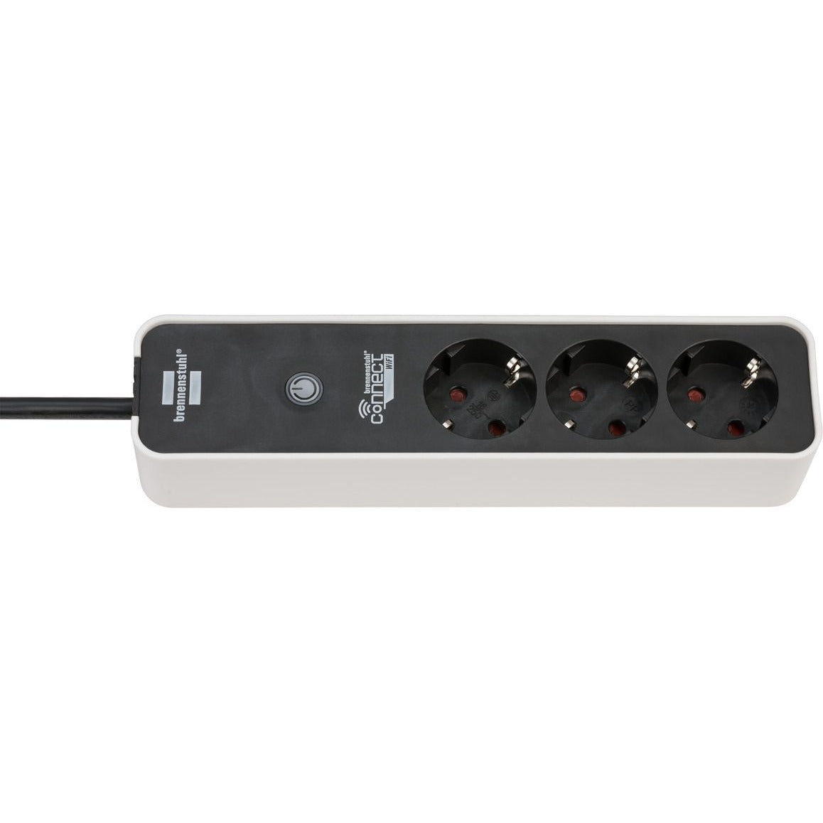 Brennenstuhl 1153230620 - Ecolor Smart Power Strip Compatible with Brennenstuhl®Connect WiFi
