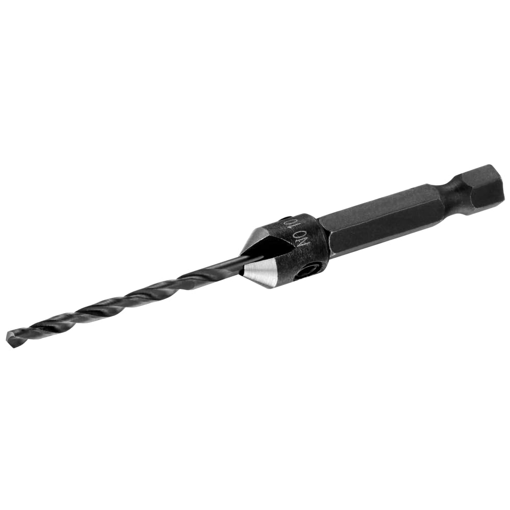 Broca piloto nº12 de 3mm y avellanador de 12mm