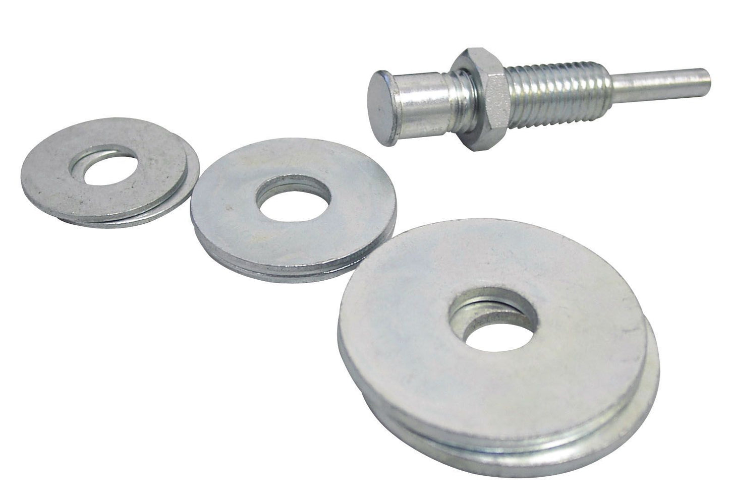 Calflex Perno roscado con tres pares de arandelas - Ferrotecnia