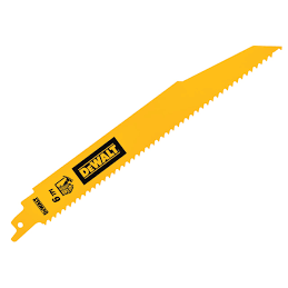 Cuchilla de demolición bimetálica para madera (228 mm x 6 TPI, 5 unidades)