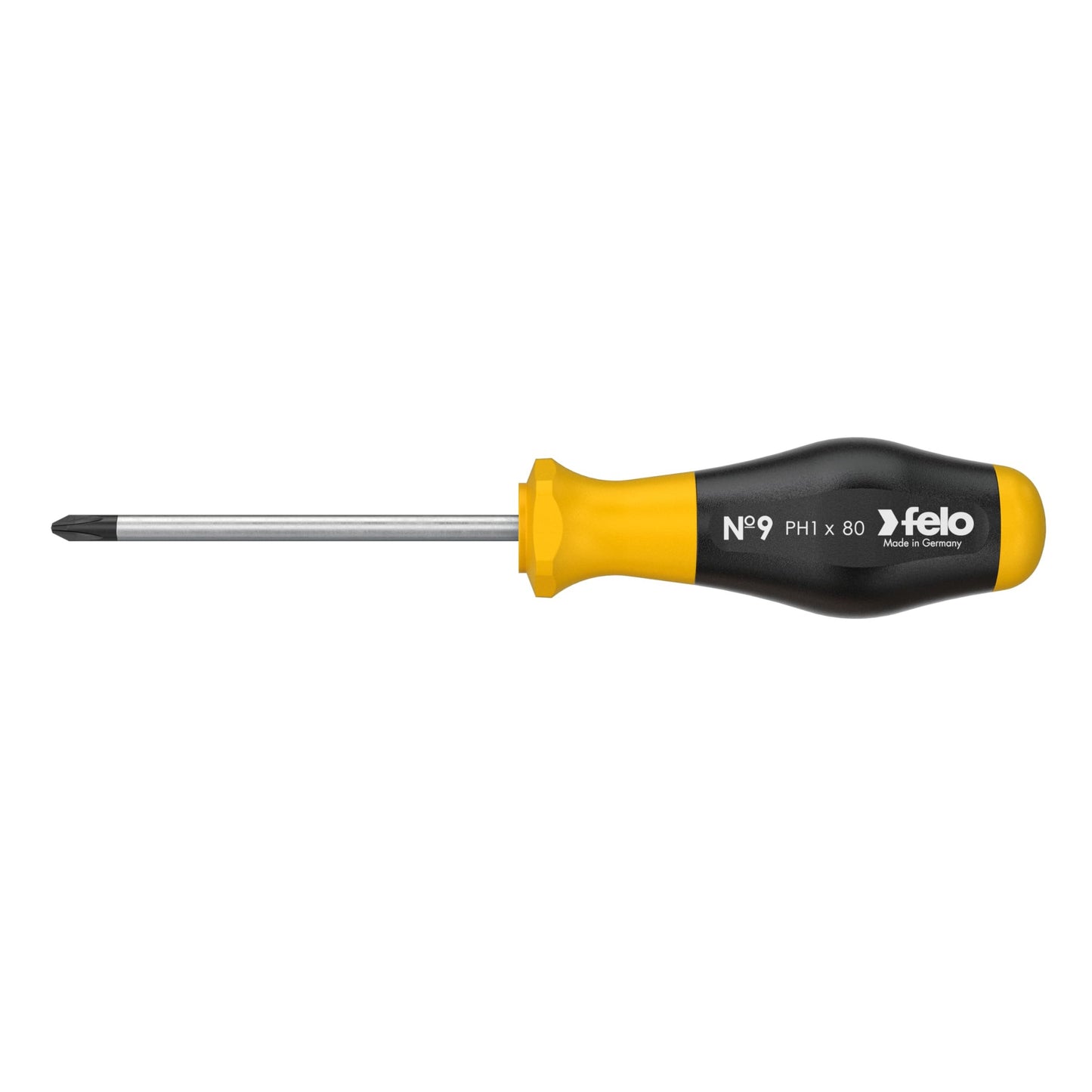 Felo 90210210 - Felo Screwdriver Series No. 9 PH1x80 mm.