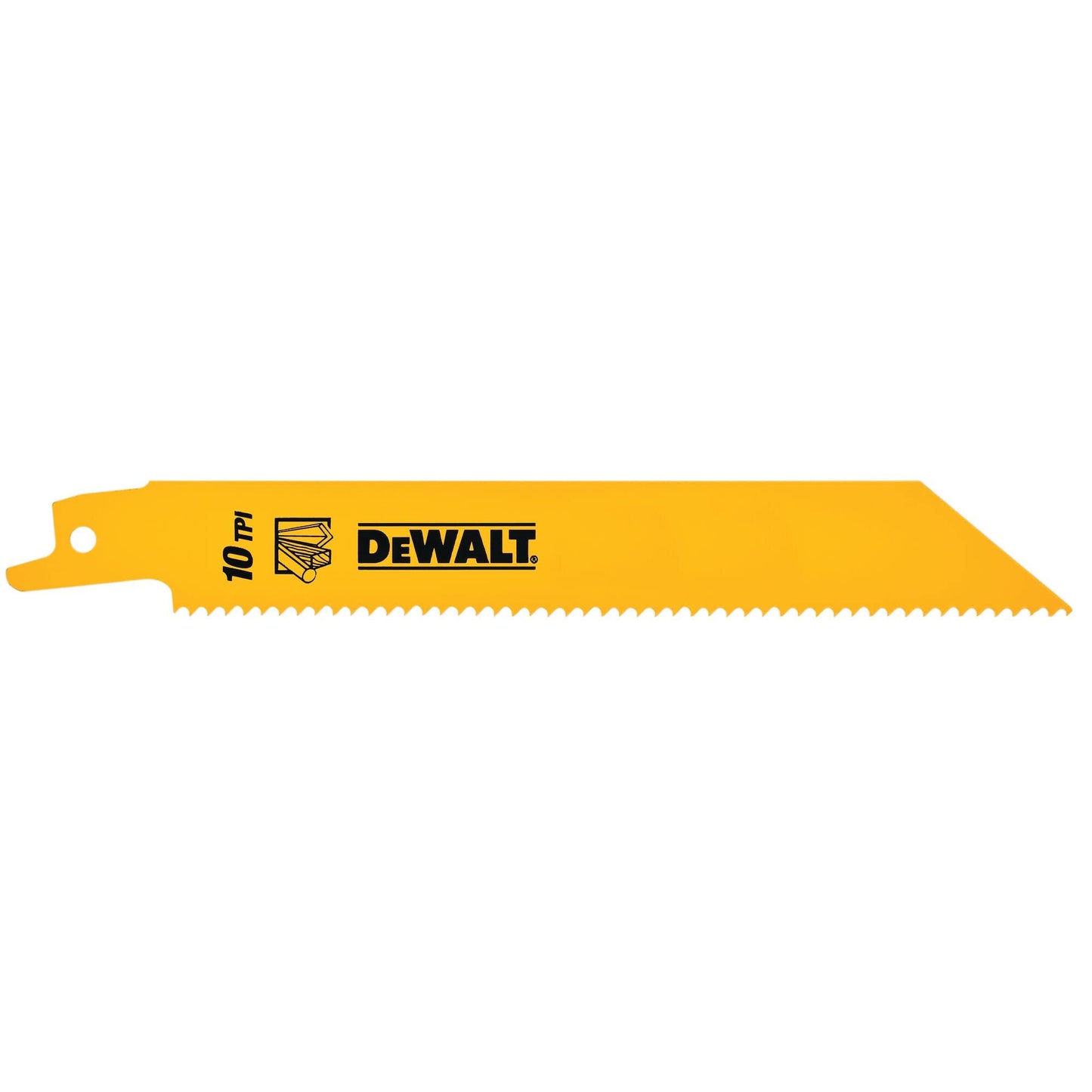 DeWalt DT2345-QZ - Hoja de sierra de sable bimetal 152 x 2,5 mm universal, 5 uds