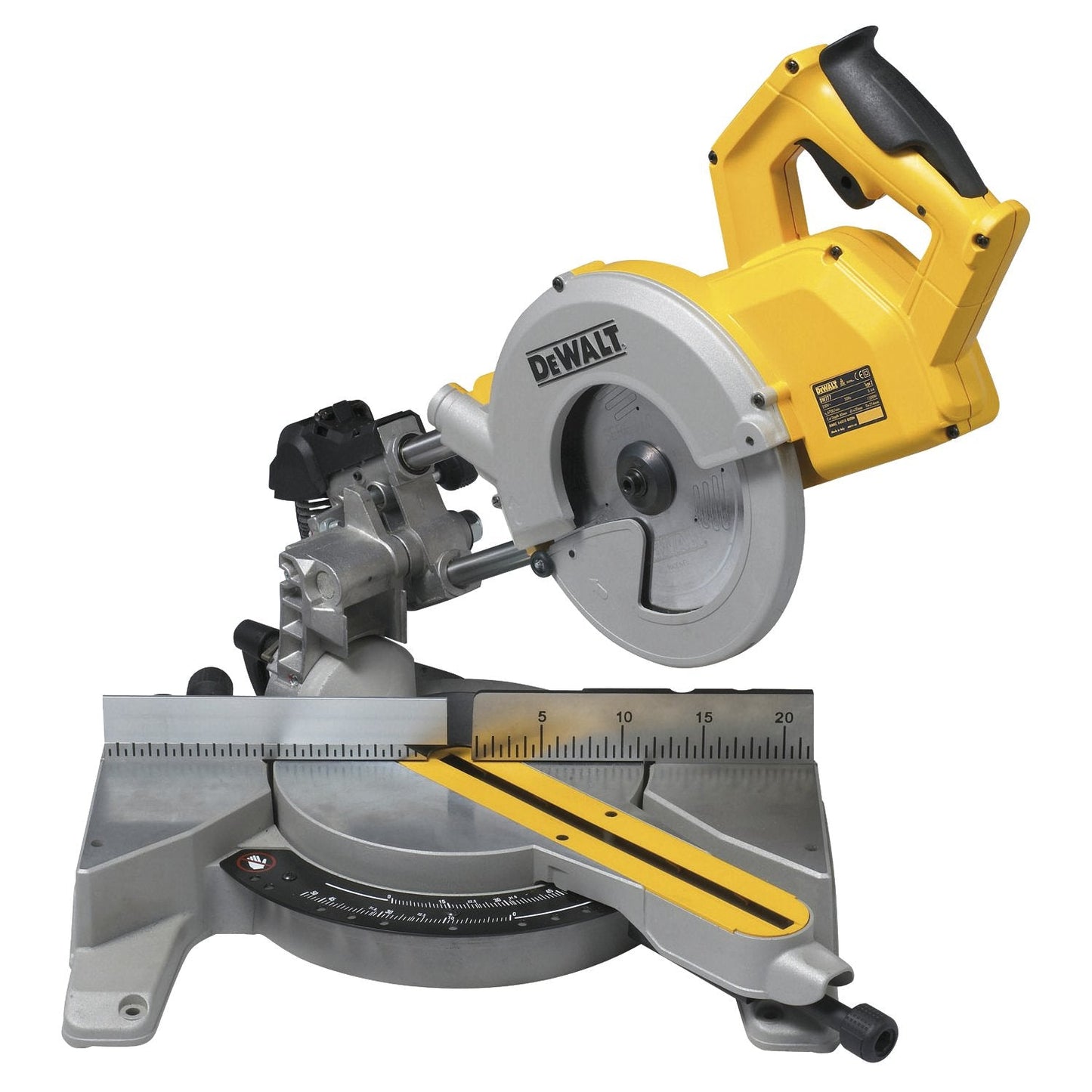 DeWalt DWS777-QS - Ingletadora telescópica 216 mm 1800 W con sistema XPS