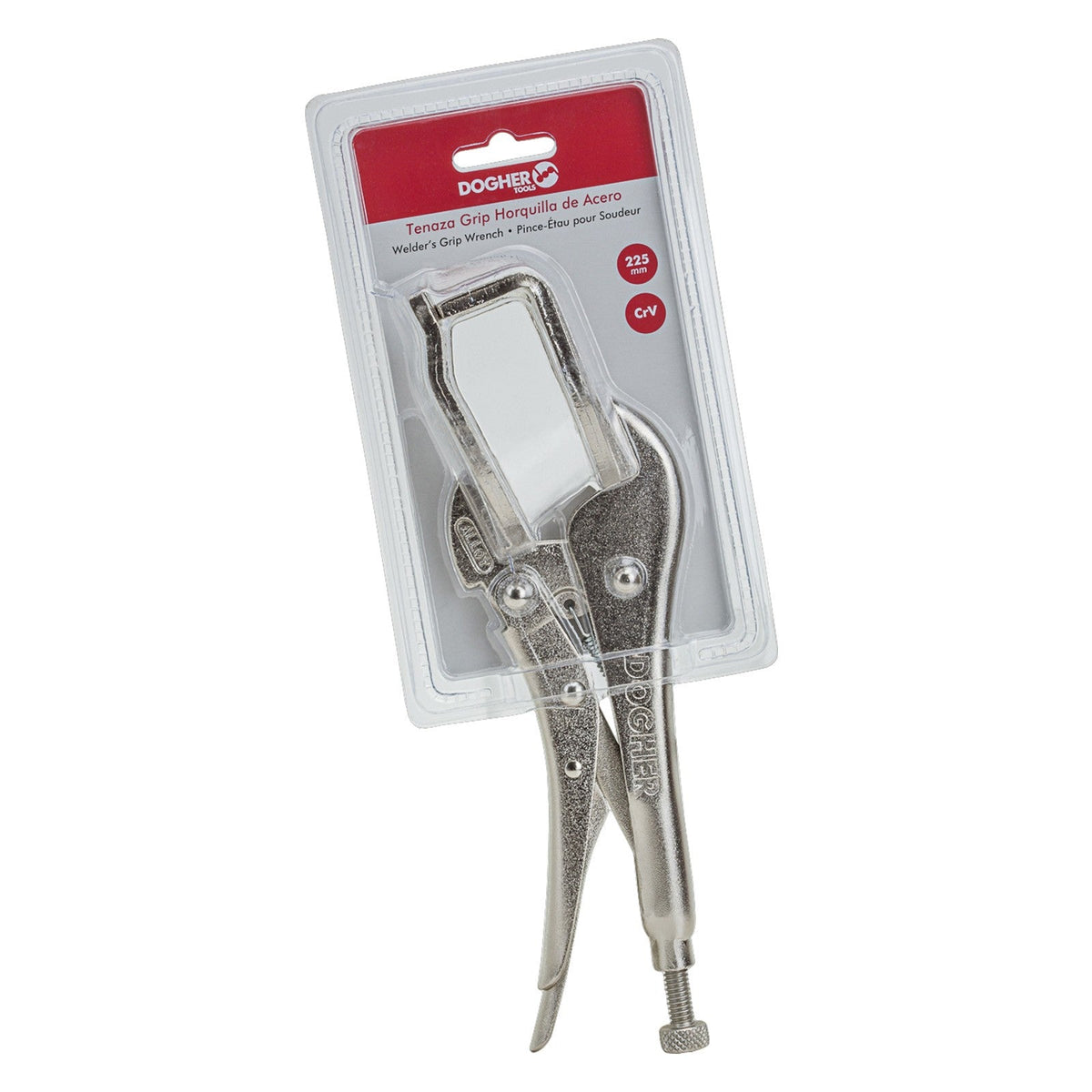 Dogher 279-275 - Tenaza Grip para Soldador Horquilla de Acero 275mm