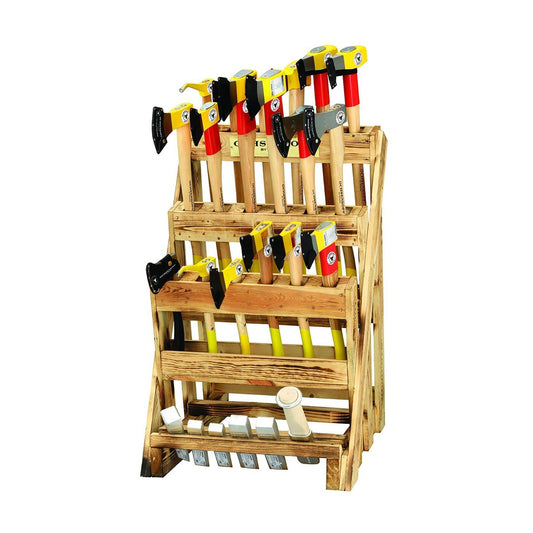 Expositor de hachas ROTBAND - PLUS 24 pzas - Ferrotecnia