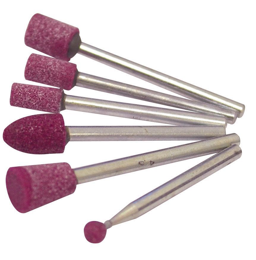 Faiot Muelas con vástago 3 mm - Rubí - Ferrotecnia