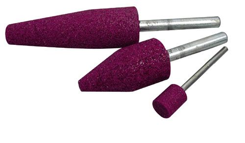 Faiot Muelas con vástago 6mm - Rubí - Ferrotecnia