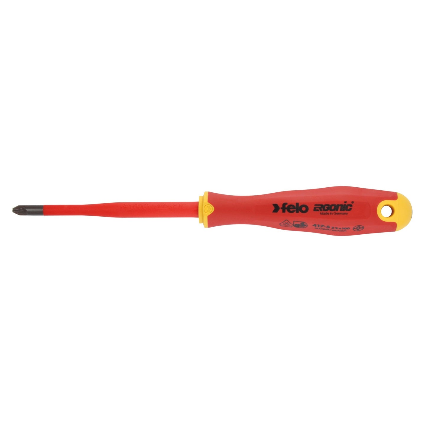 Felo 41719290 - ERGONIC E-Slim insulated screwdriver with "plus-minus Z" tip Z 1