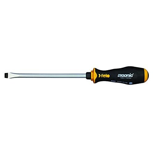 Felo 45010040 - Destornillador de varilla pasante Felo Ergonic Serie 450 10,0x1,6x180 mm. - Ferrotecnia