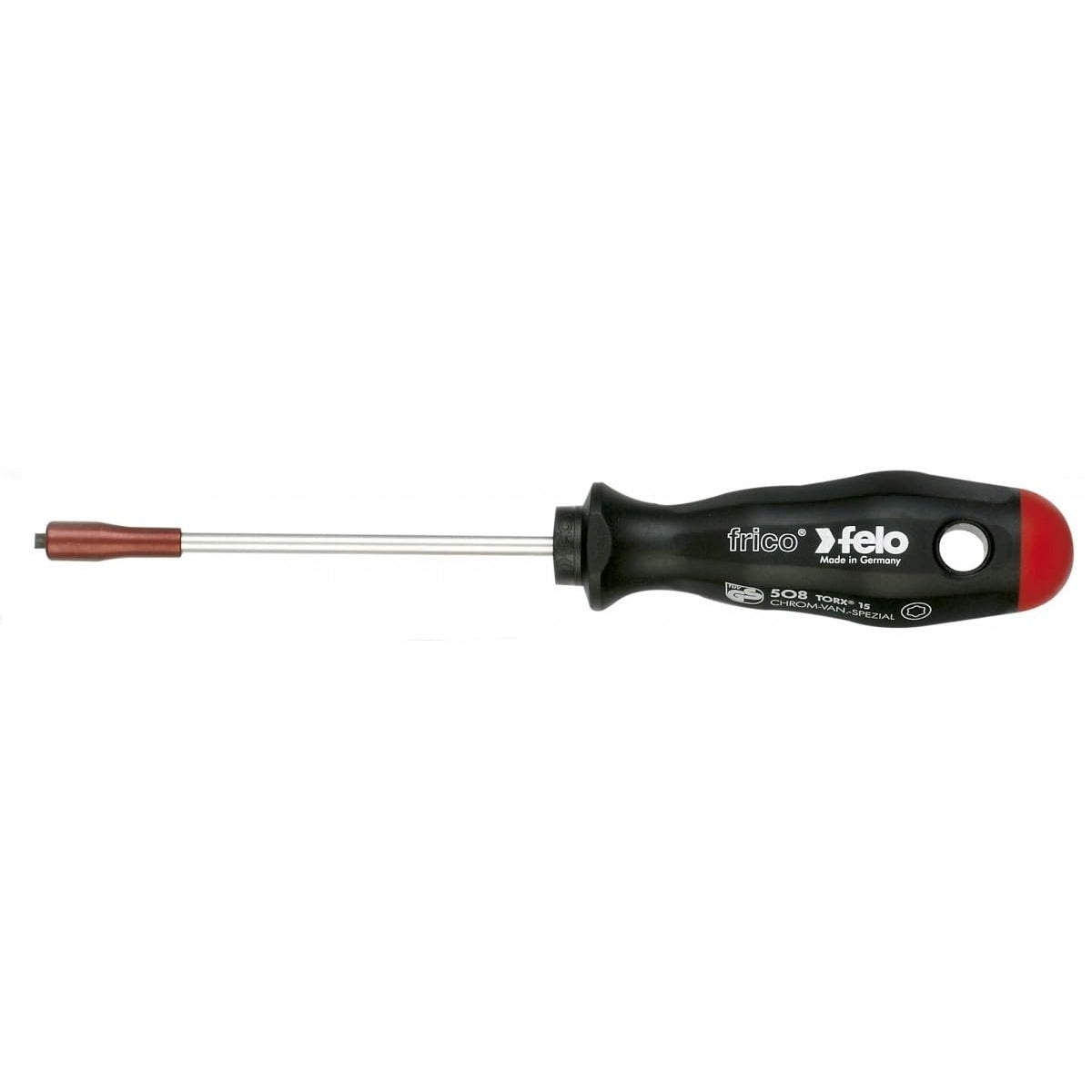 Felo 50810330 - Felo Series 508 M-Tec Torx®® 10x100 mm screwdriver with magnetic mouth.