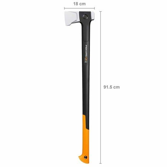 Fiskars 1069109 - Hacha divisora X36 Cabeza L