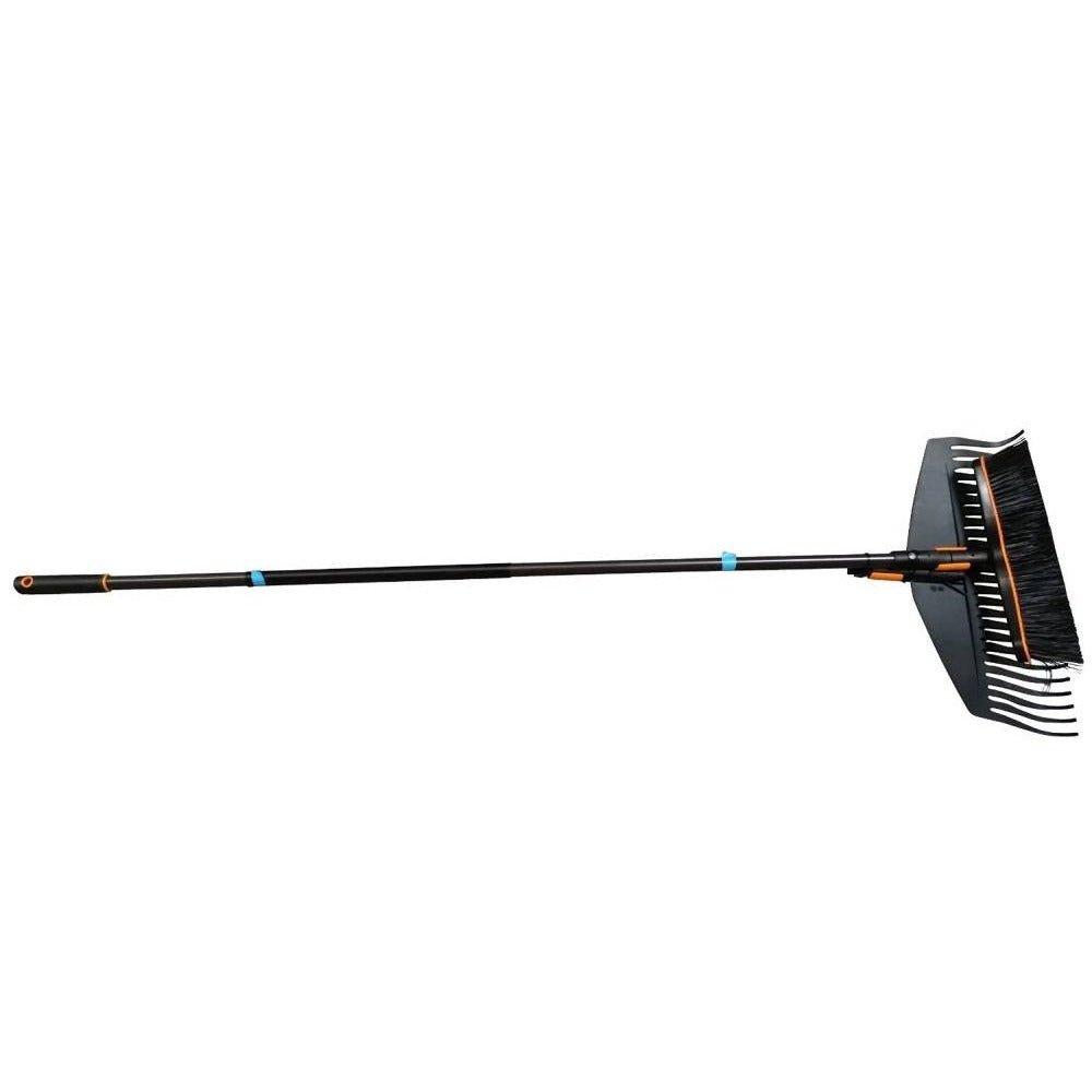 Fiskars Escoba Escoba y Escoba Plus Mango 156 cm Quick Fit de Juego, Multicolor - Ferrotecnia