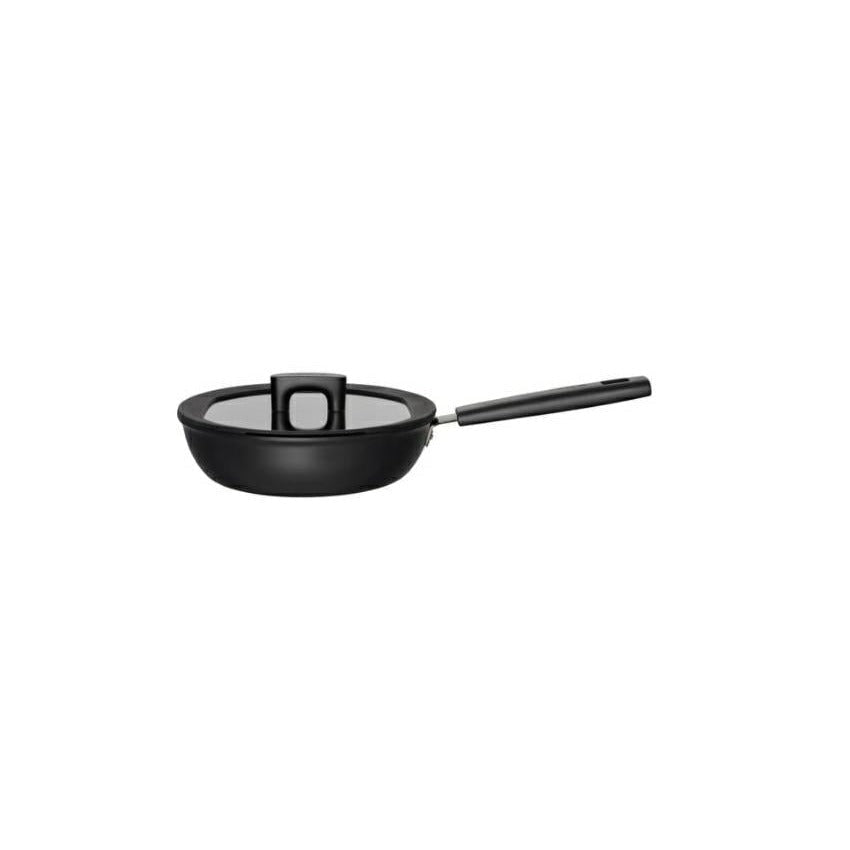 Fiskars Hard Face Sartén para saltear, 26 cm, 2,8 litros, Aluminio, 1052238 - Ferrotecnia