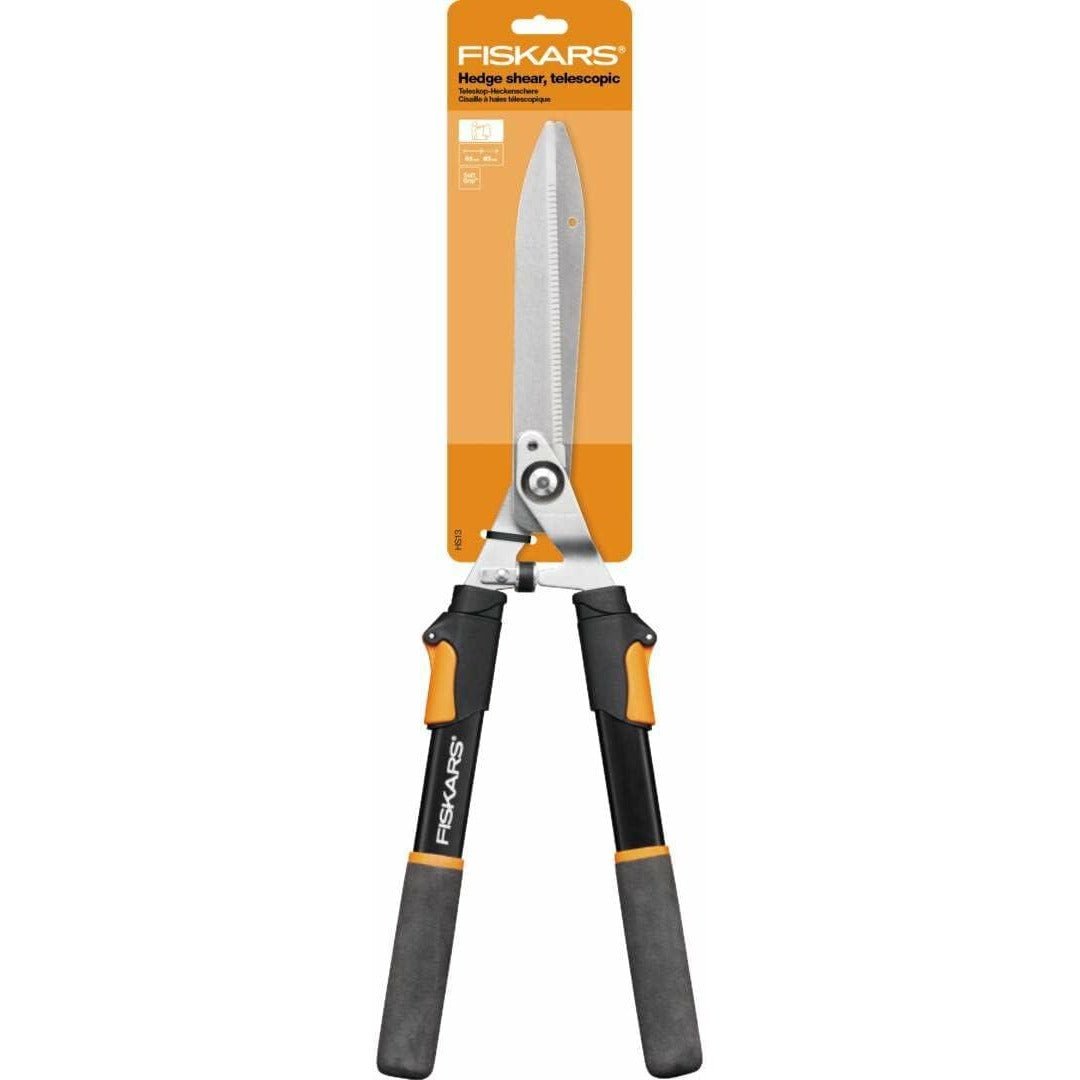 Fiskars HS13 - Tijeras cortasetos telescópicas - Ferrotecnia