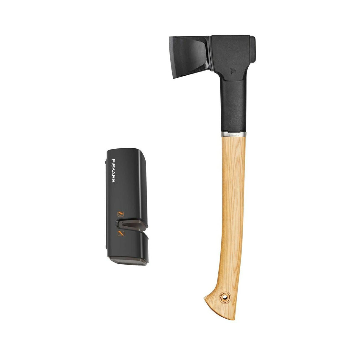 Fiskars Norden N12 - Hacha de carpintero + afilador