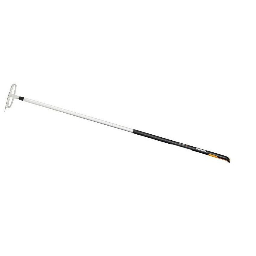 Fiskars Rastrillo para rosas, 10 púas, Negro/Naranja, Aluminio/Plástico, S, Xact, 1027038
