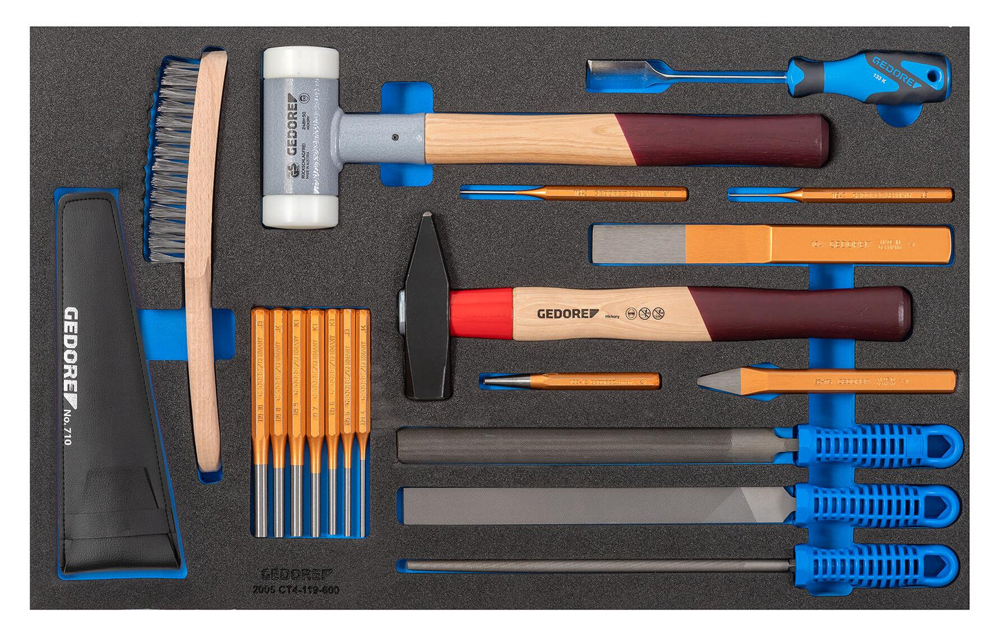 GEDORE 2005 CT4 - 119 - 600 - Comprobar módulo de herramientas con surtido - Ferrotecnia