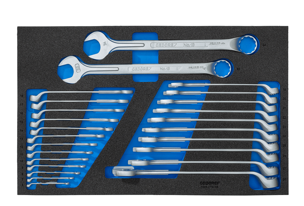 GEDORE 2005 CT4 - 1B - Módulo Check Tool con surtido de llaves combinadas - Ferrotecnia