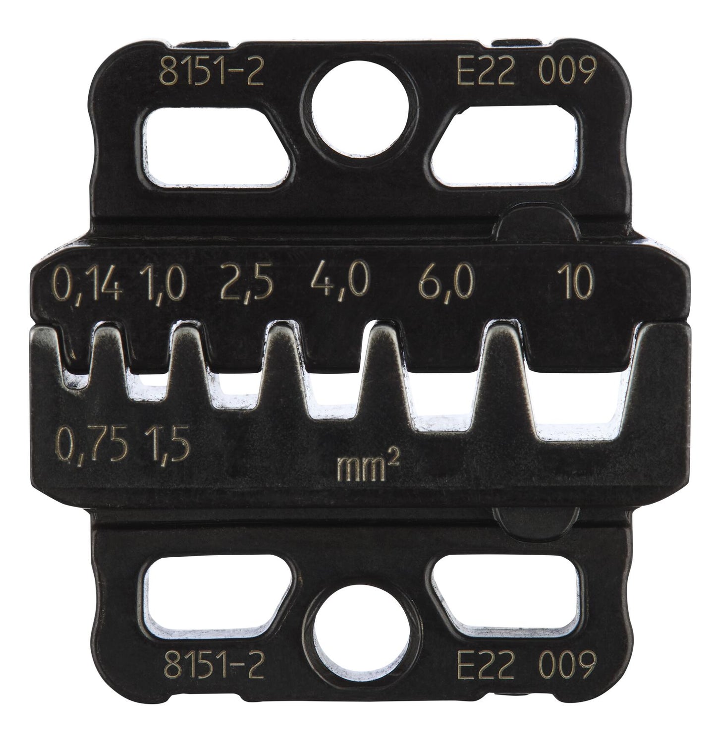 GEDORE 8151 - 2 - Juego de matrices de engarce f. punteras de alambre con y sin - Ferrotecnia