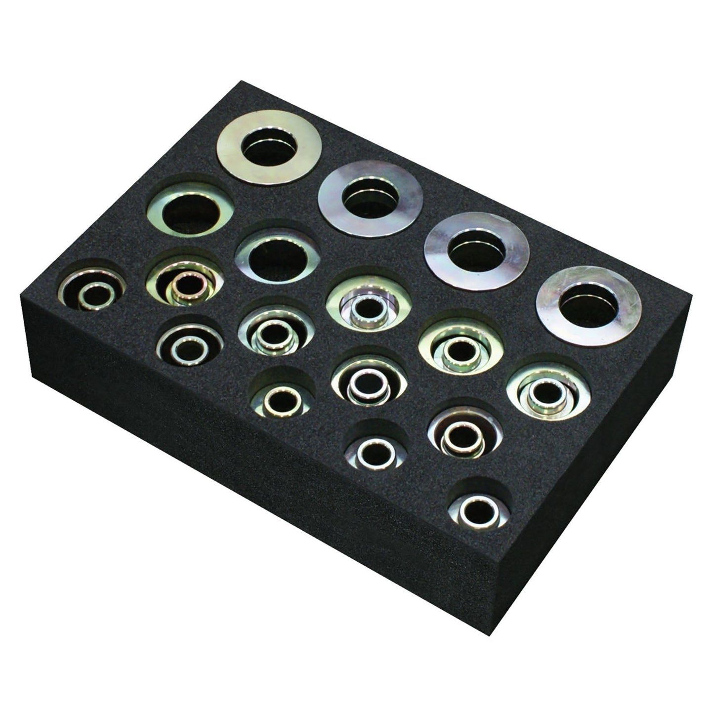 GEDORE Automotive KL - 0039 - 160 E - Juego de manguitos de presión/soporte, cortos, Ø 30 - 90mm - Ferrotecnia