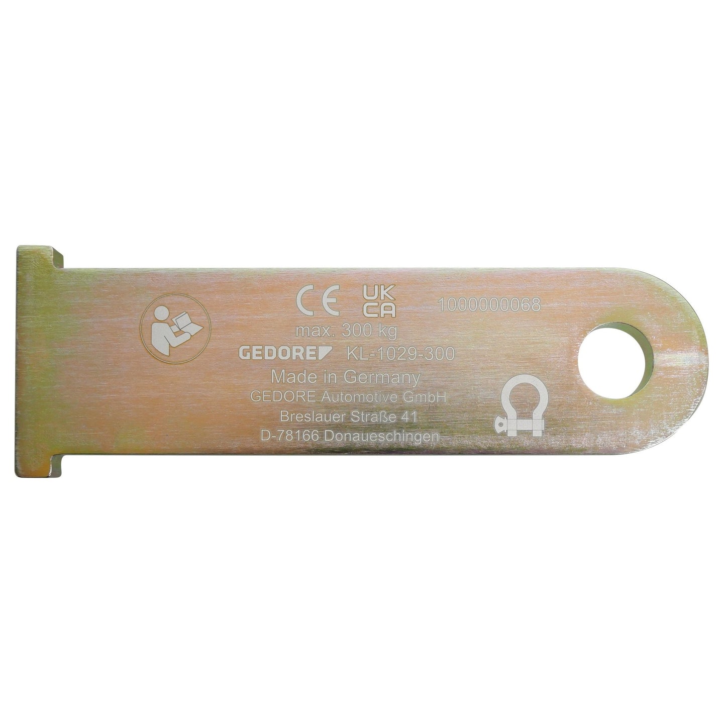 GEDORE Automotive KL-1029-3002 - Recording Plate