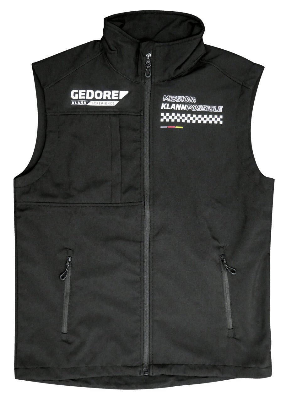 GEDORE Automotive KLM - 0402 - XXL - Chaleco negro XXL GAM - Ferrotecnia