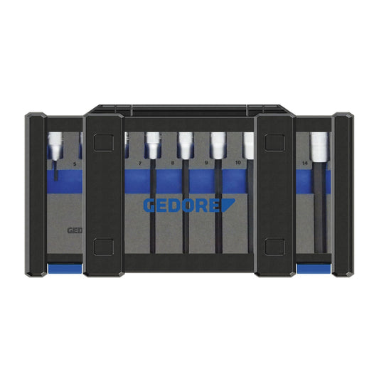 GEDORE IN 19 - 009 - Juego de vasos destornilladores IN 19 de 1/2" - Ferrotecnia