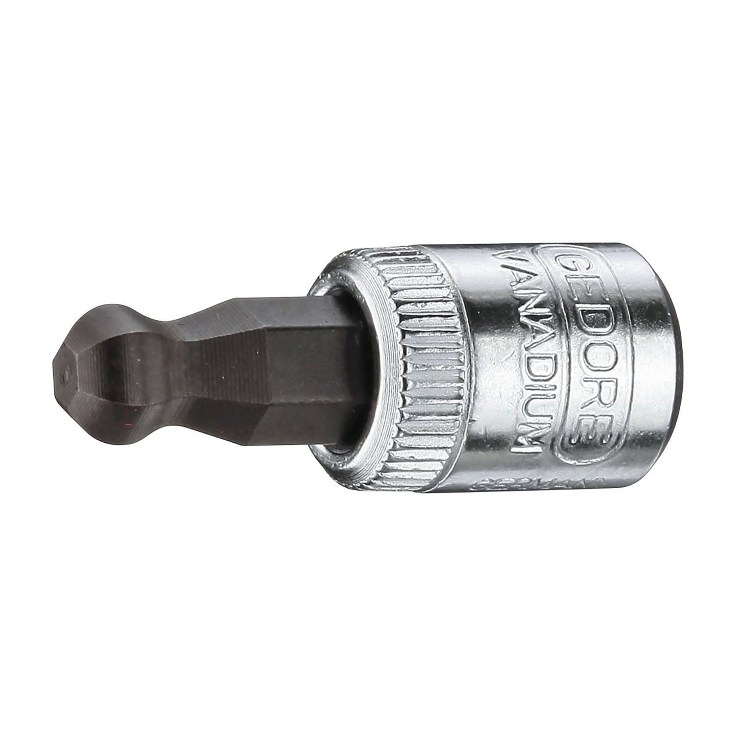 GEDORE IN 20 K - Vasos destornilladores de 1/4", perfil hexagonal INBUS® con punta bola - Ferrotecnia