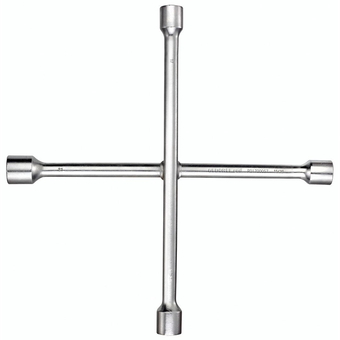 GEDORE red R01700057 - Llave en cruz para ruedas 17x19x21x11/16 (3301453) - Ferrotecnia