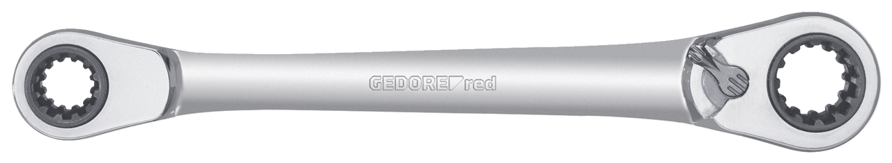 GEDORE red R07501019 - Llave de carraca poligonal doble 10+13+17+19 mm (3300899) - Ferrotecnia