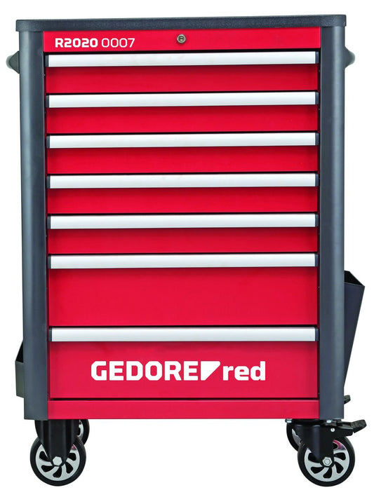 GEDORE red R22071004 - Carro de taller WINGMAN con surtido de 129 herramientas (3301694) - Ferrotecnia