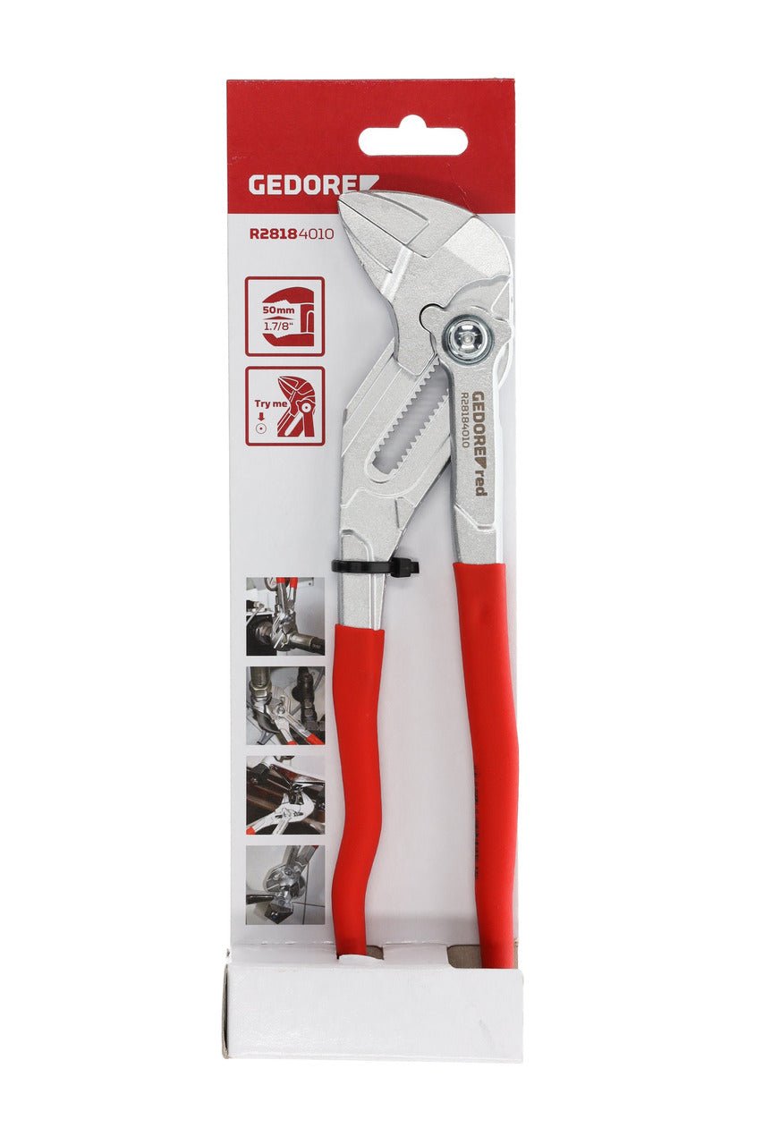 GEDORE red R28184010 - Tenaza llave de 10 pulgadas (250mm) (3300016) - Ferrotecnia