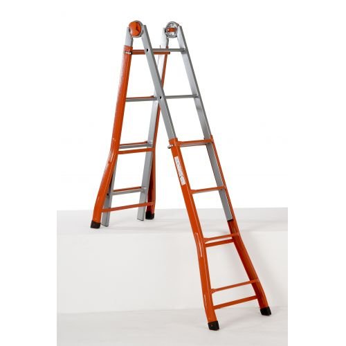 Gierre Escalera multifunción telescópica de acero 125 kg PEPPina - Ferrotecnia