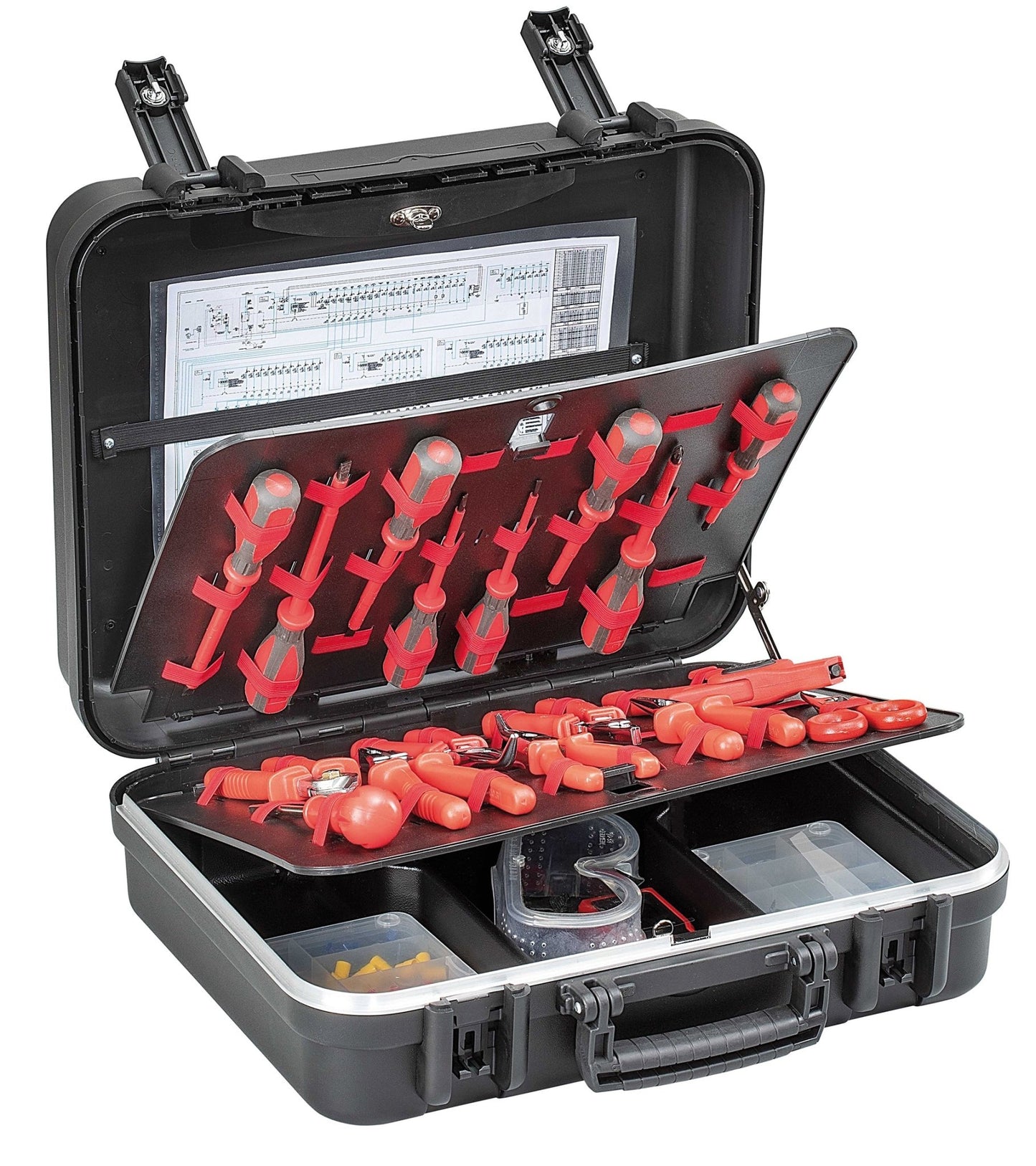 GT Line BOXERPEL - Maleta portaherramientas Boxer PEL con elásticos - Ferrotecnia