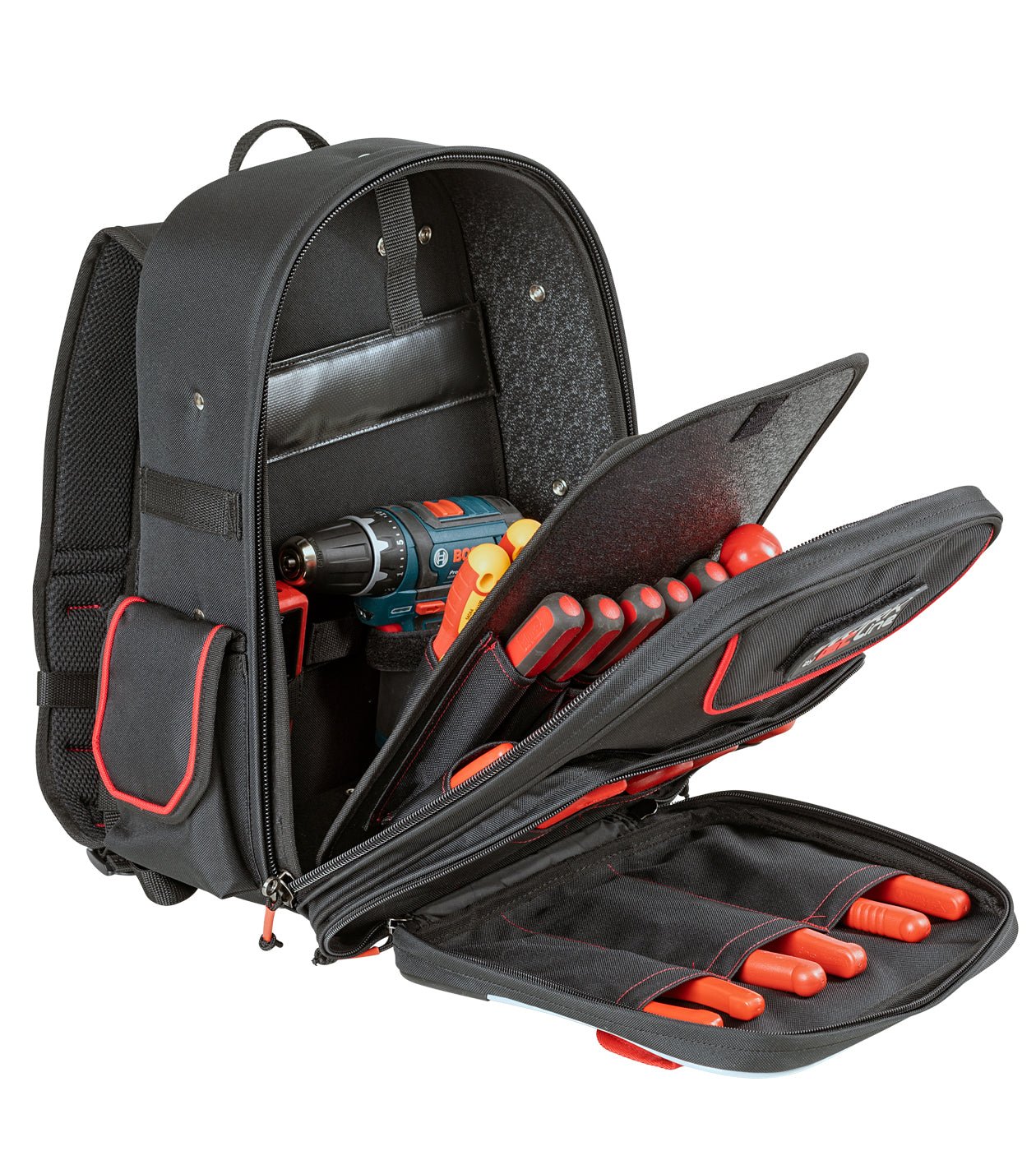 GT Line TOP07R - Mochila portaherramientas para herramientas y documentos Top 07 R vacía - Ferrotecnia