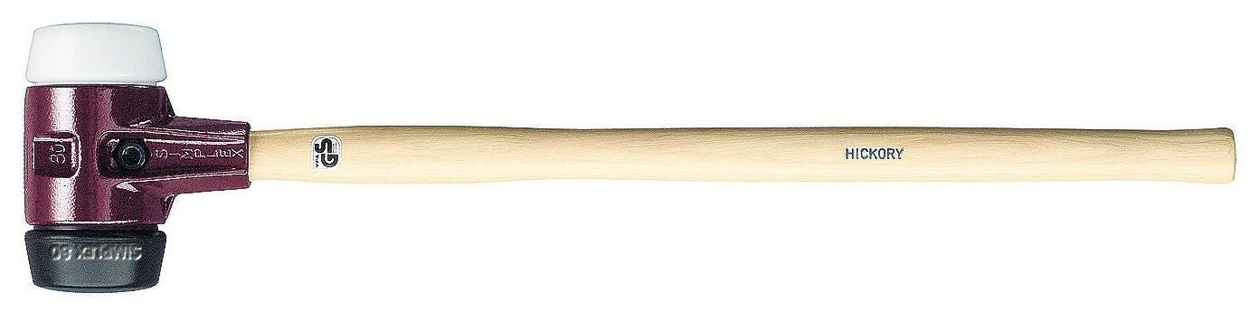 Halder 3027.081 - Mallo de superplástico + goma Simplex Ø 80 mm - Ferrotecnia