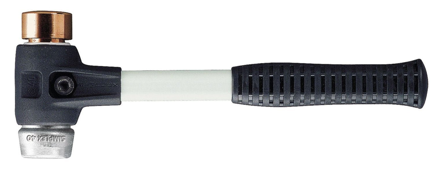 Halder 3749.040 - Maza de cobre + metal blando Simplex Ø 40 mm - Ferrotecnia