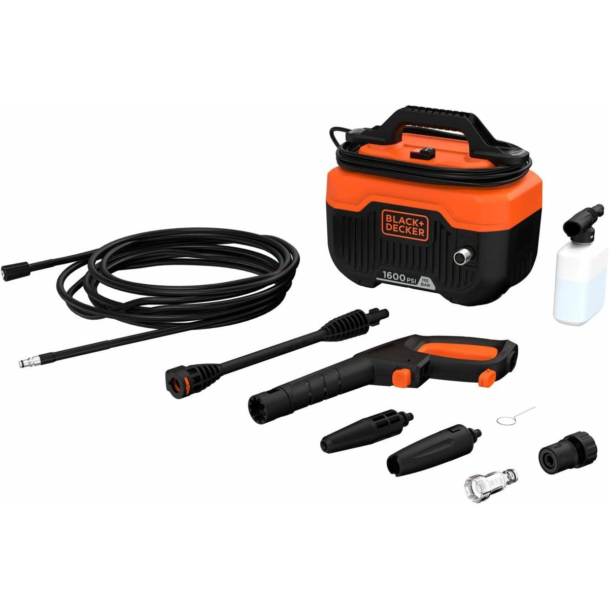 Hidrolimpiadora Horizontal con cable 1300W 110 bar/1600 psi - Ferrotecnia
