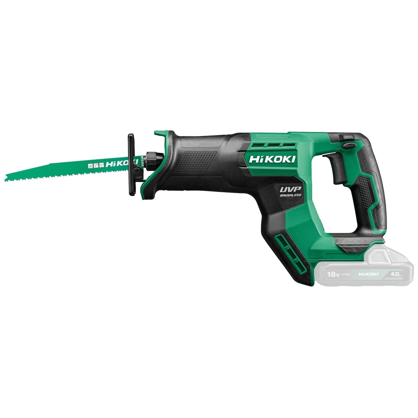 Hikoki CR18DMAW4Z - Sierra sable de batería 18 V CR18DMA sin escobillas, sin batería ni cargador - Ferrotecnia