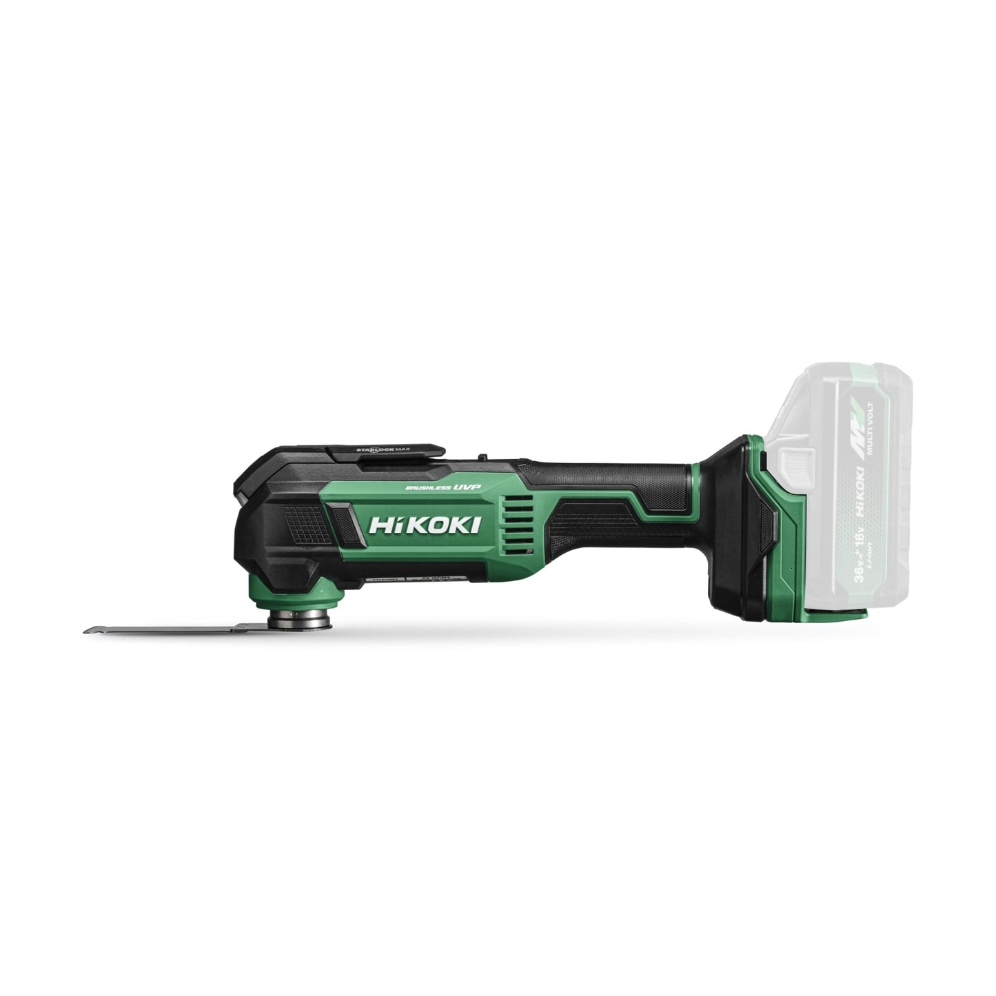 Hikoki CV18DMAW2Z - Multiherramienta oscilante 18 V CV18DMA sin escobillas, sin batería ni cargador
