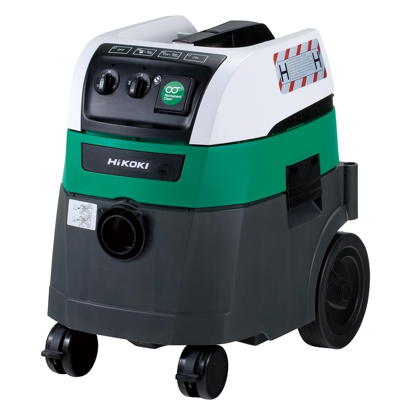 Hikoki RP350YDHWAZ - Aspirador industrial en seco y húmedo 35 l clase H - Ferrotecnia
