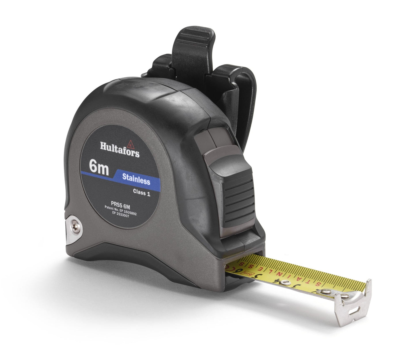 Hultafors Flexómetro clase I de acero inoxidable PRSS - Ferrotecnia