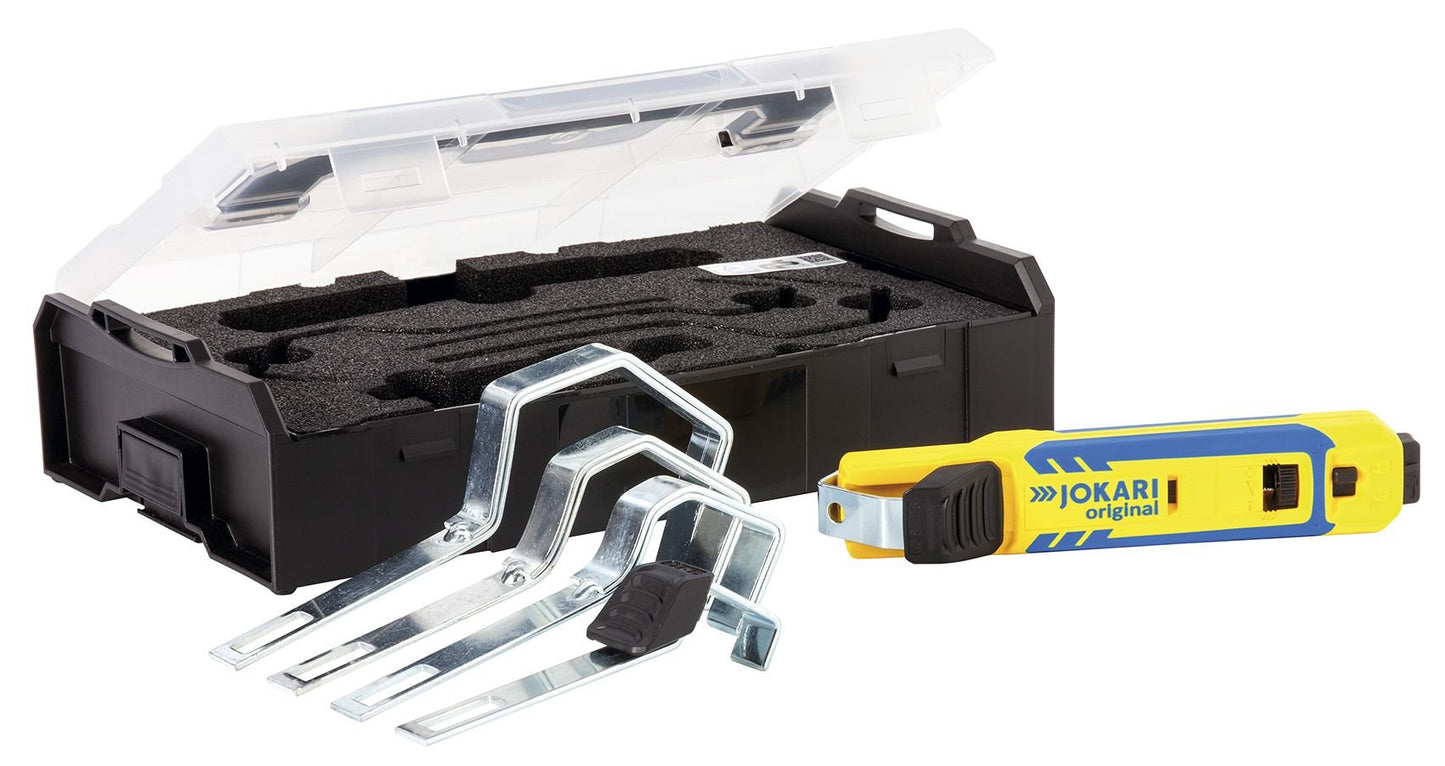 Jokari J71000 - Juego System 4 - 70 con abrazaderas de cable (Ø 4 - 70 mm) - Ferrotecnia