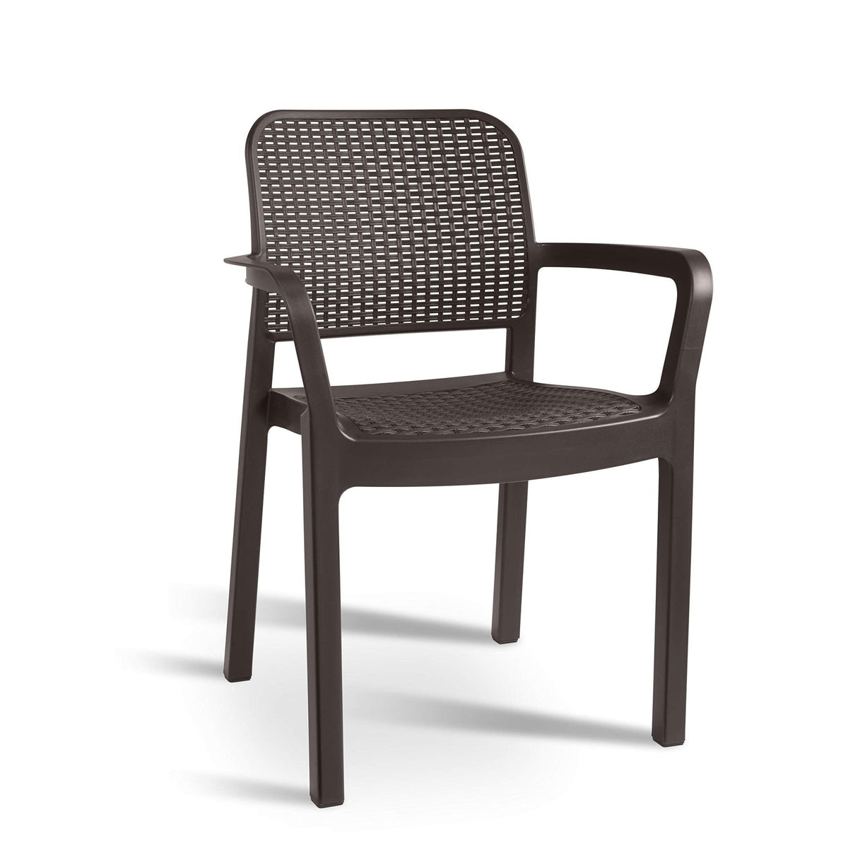 Keter 216924 Samanna - Silla de jardín Exterior, Color Grafito, 58 x 83 x 53 cm - Ferrotecnia