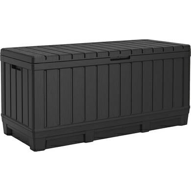 Keter Caja de almacenaje para jardín Kentwood 350 L Antracita